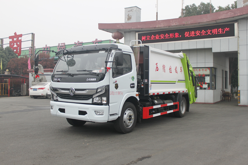 中潔牌XZL5120ZYS6型壓縮式垃圾車(chē)